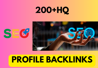 200 TOP BRAND High DA,  PA,  PR9,  trust flow Profile Backlinks for website seo for You.