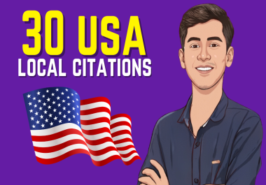 Get 30 USA Local Citations for Your Business Growth