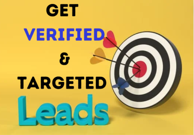 I will do targeted B2B lead generation,  and LinkedIn leads