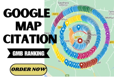 I Will manually do 1000 google maps citations for gmb ranking