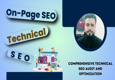 I will do monthly services at technical SEO,  on-page SEO,  and off page SEO