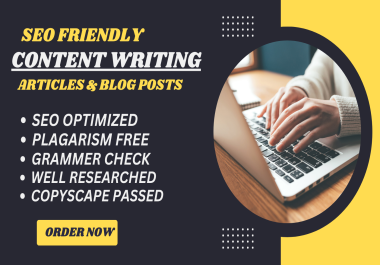 1000 Words High-Quality Content Writing in 24 hours