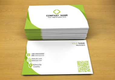 I offer professional business card design services