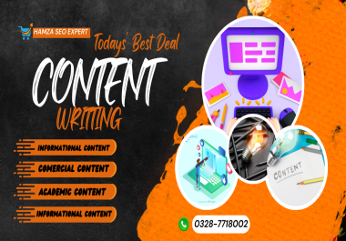 web content writer and blog writer,  SEO optimized