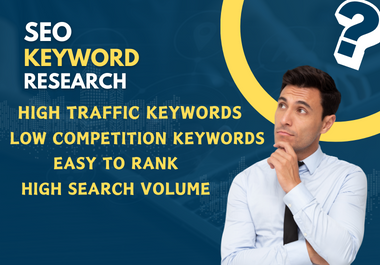 I will do SEO profitable keyword research