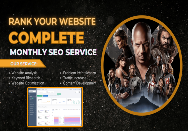 Rank your Website with Complete Monthly SEO Service