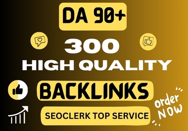 300 High Domain Authority Profile Backlinks for SEO DA 90+