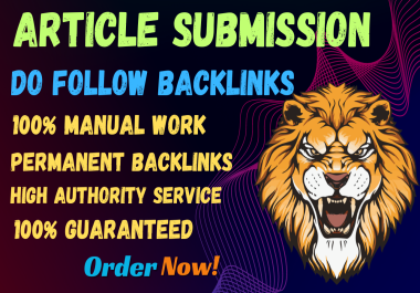 Boost Ranking 20 Article backlinks on high quality article backlink site