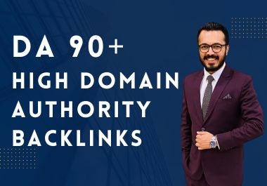 20 High Domain Authority 90+ Da High Quality Backlinks Super Powerful