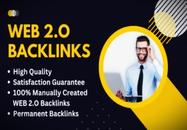 I will do 200 High Quality DA 90 Plus WEB 2.0 Powerful Backlinks