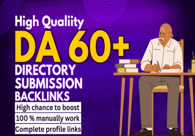 100 High Quality Directories Submission backlinks