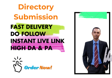 I will deliver 100 Directory Submission Backlink High DA Authority.