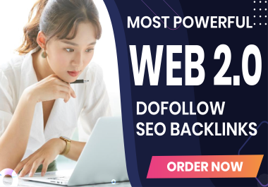 I will publish Manually 100+ High Quality WEB 2.0 SEO Backlinks Rank In Google.