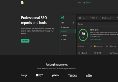 Complete SEO Audit and Report for up to 50 Websites/Web pages