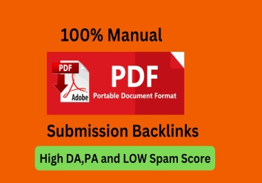 Boost SEO with 60 High Quality PDF Submissions on Top DA PA Sites