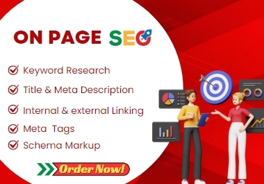 Boost Your Rankings with Professional On-Page SEO Optimization