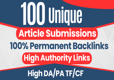 I Will Create 100 High Quality Article Backlinks To Boost Your Online Presence And SEO Ranking