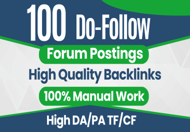 Boost Your Website's SEO With Premium,  Forum Postings To Drive Organic Traffic And Build Authority