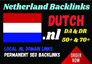 15 Netherland da backlinks high quality Dutch top nl dofollow linkbuilding