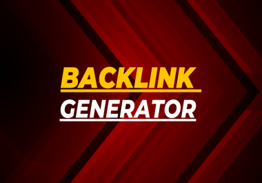 Unlimited SEO backlink+Youtube Backlink Generator desktop based software