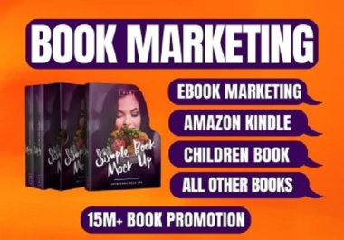 I will do kindle book promotion or regular book promotion
