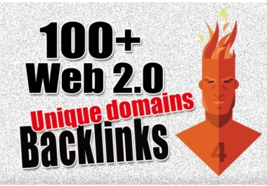 i will create 100 relevant Web 2.0 backlinks to well regarded domain authority websites