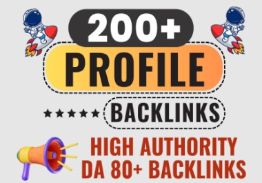 I Will Do Create 200+ High Quality SEO Powerful DOFOLLOW BACKLINKS for Google Index