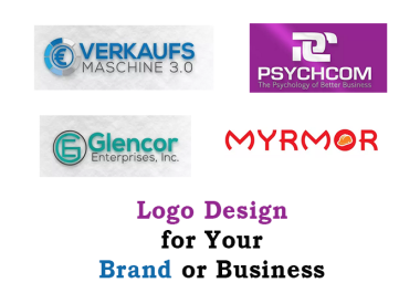 I Will Design a Logo for Your Brand or Business