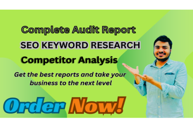 complete audit report with seo keywords research
