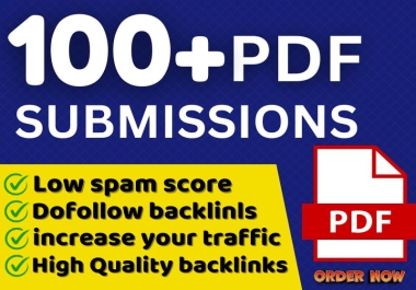 I will do 65 manual PDF submission SEO backlinks link building