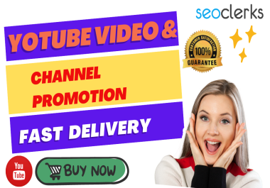 1k Plus Youtube real promotion and guaranteed