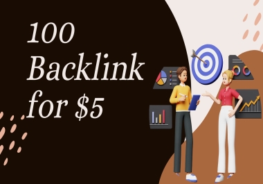 I will do the best 100 Backlink For Your Website