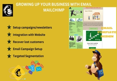 MailChimp and active campaign email marketing specialist
