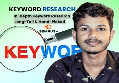 SEMrush Keyword Research for SEO