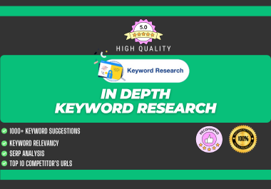 In Depth Keyword Research For Google Ranking