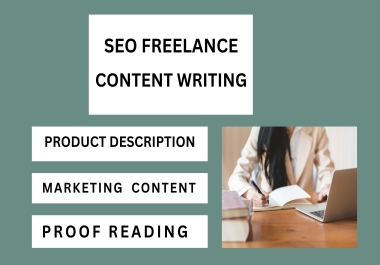 I will be your freelance content writer