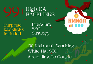 99 Plus Manually Juicy Backlinks White Hat SEO DoFollow