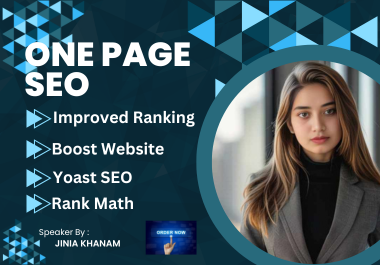 I Will do Boost Your Website&rsquo s Ranking with Expert One-Page SEO