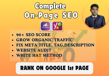 I will do WordPress On Page SEO with Rank Math for Boosting Your Website's Visibility