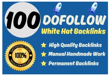 Create 100 high quality white hat SEO dofollow profile backlinks