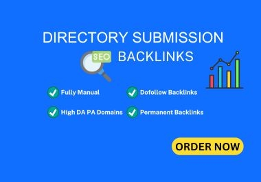 High-Quality 150 Directory Submission Backlinks
