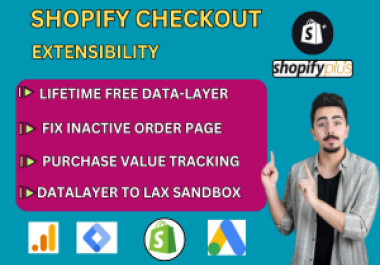 setup and upgrade shopify plus checkout extensibility app
