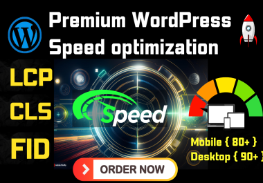 Superfast WordPress website Speed Optimization in 24 hours