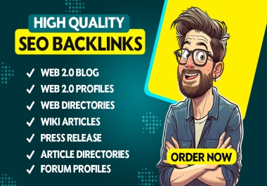 create 1500 high authority white hat contextual dofollow seo backlinks