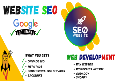 improve your website seo and development