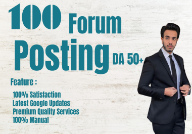 2024 Latest Google Updates 100 Dofollow Forum Posting Backlinks Make Website Boost On Google TOP