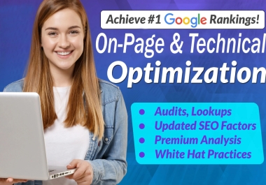 On page seo & technical optimization