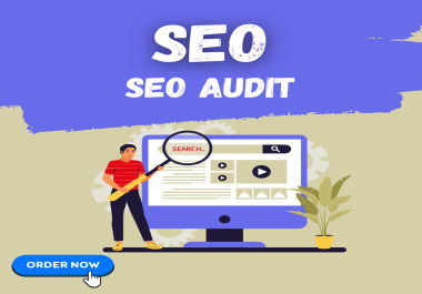 I will do website SEO audit report optimaization