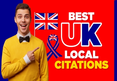 I will do best 50 uk local citations