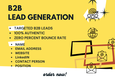 Expert B2B Lead Generation for Targeted Sales and Marketing